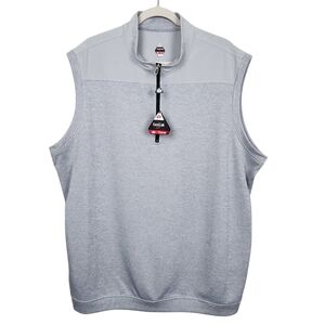 Bollé Golf Thermal 1/4 Zip Heathered Grey NWT Athleisure Sport Mens Size XXL